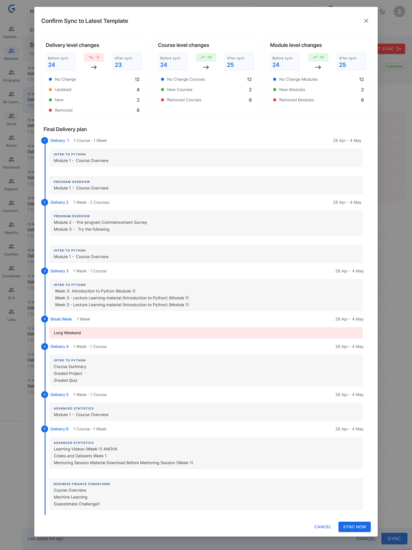 Wireframe: Conflict Resolution Dialog — View 3